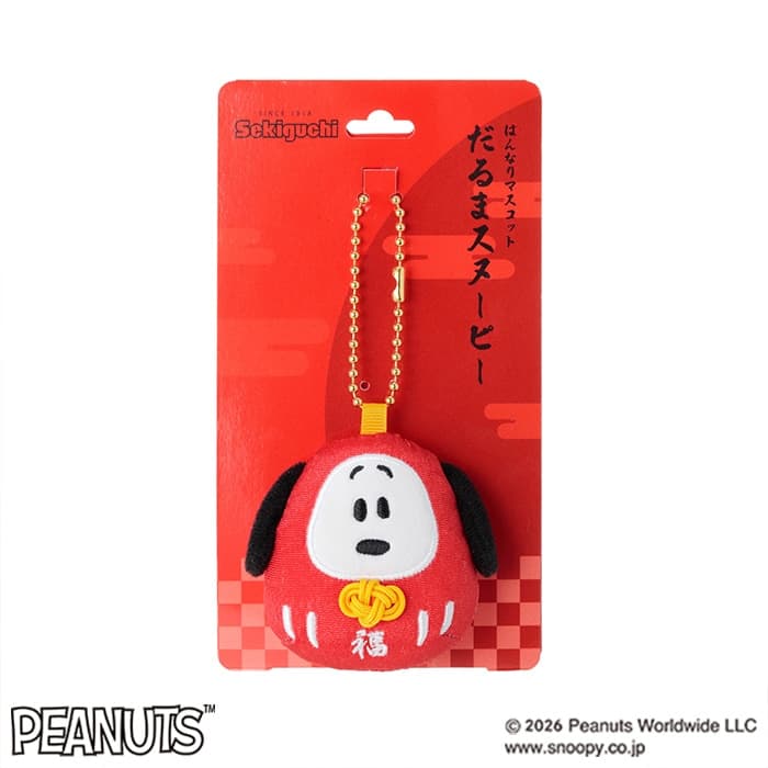 達摩Snoopy 和風吉祥公仔