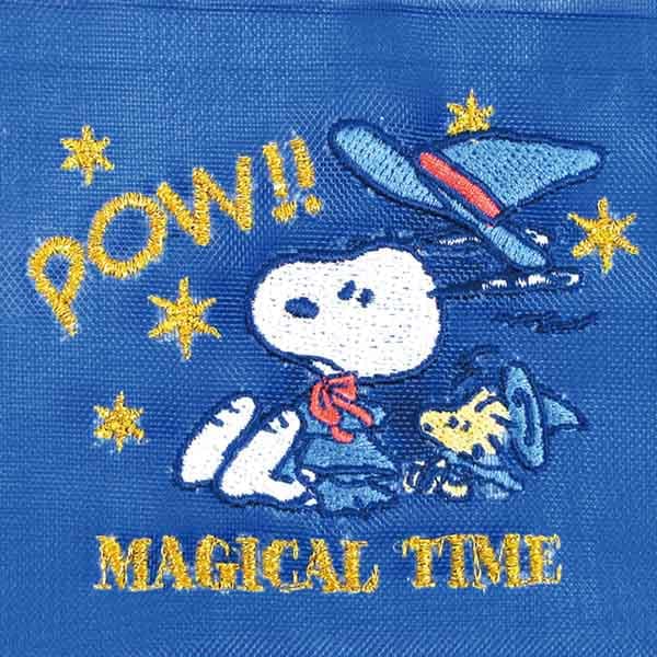 Snoopy 刺繡網面收納袋 S(MAGICAL HALLOWEEN)
