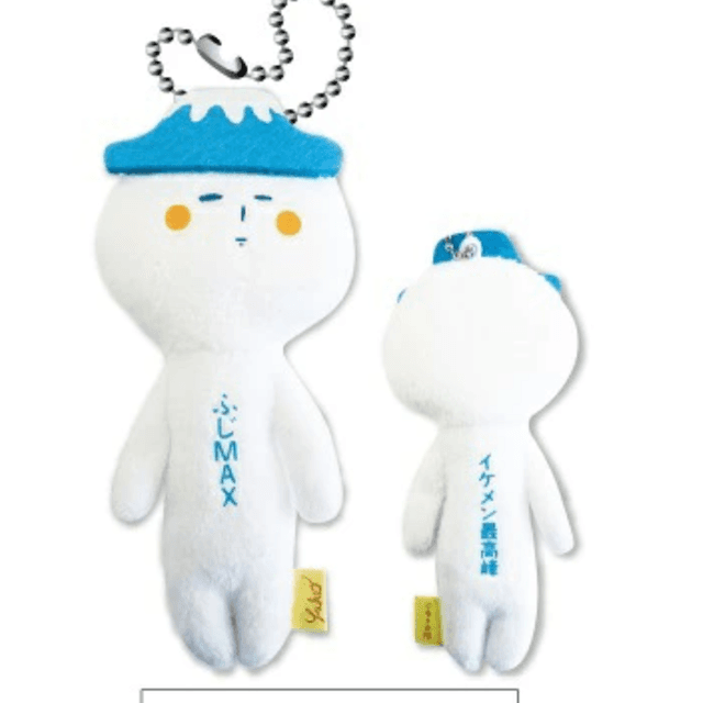 YUKIO雪男 搞怪表情公仔掛件 - 富士山