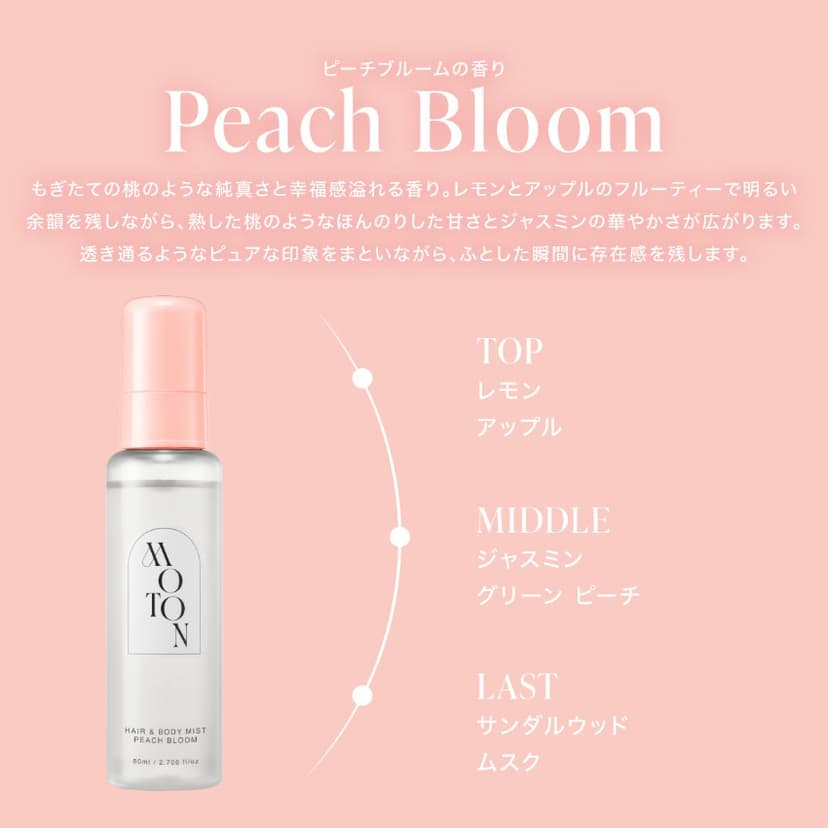 MOTON 髮絲與身體香氛噴霧