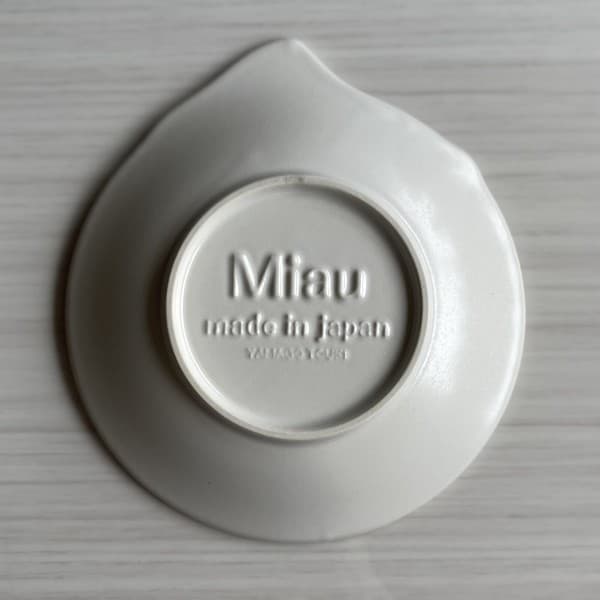 Miau 午睡貓咪圖案陶瓷碟