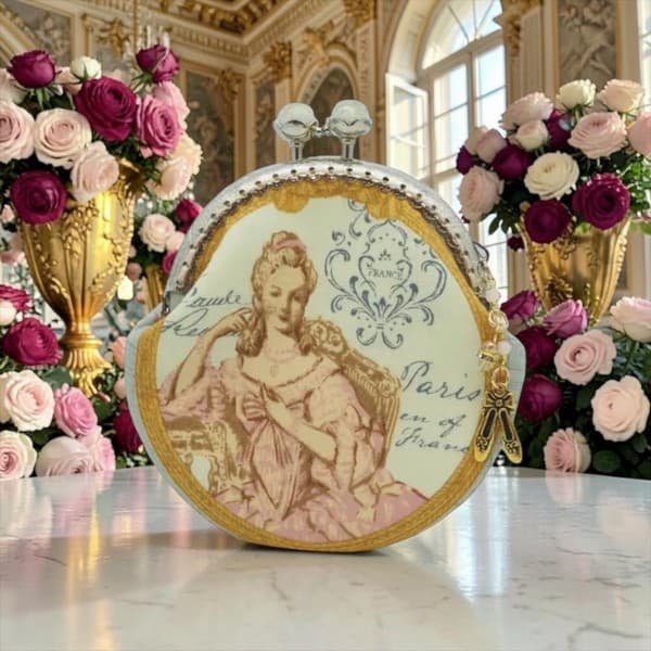 「Marie Antoinette」金屬扣散銀包(金屬框寬度8.5厘米)