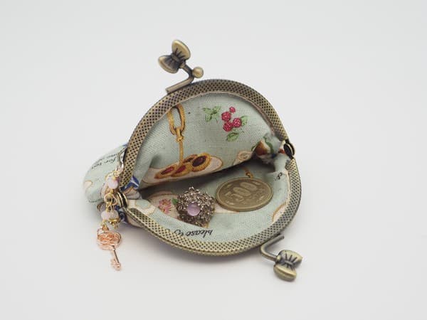 「Afternoon Tea♡薄荷」金屬扣散銀包(金屬框寬度8.5厘米)