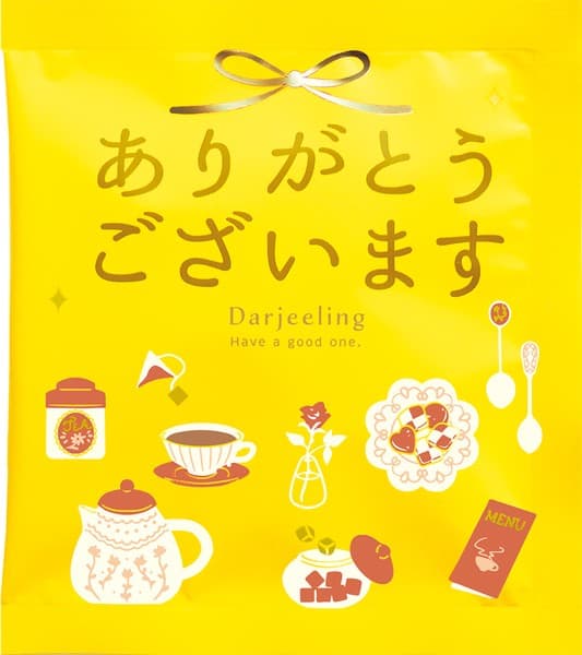 謝謝禮品套裝 雲呢拿曲奇配大吉嶺三角茶包