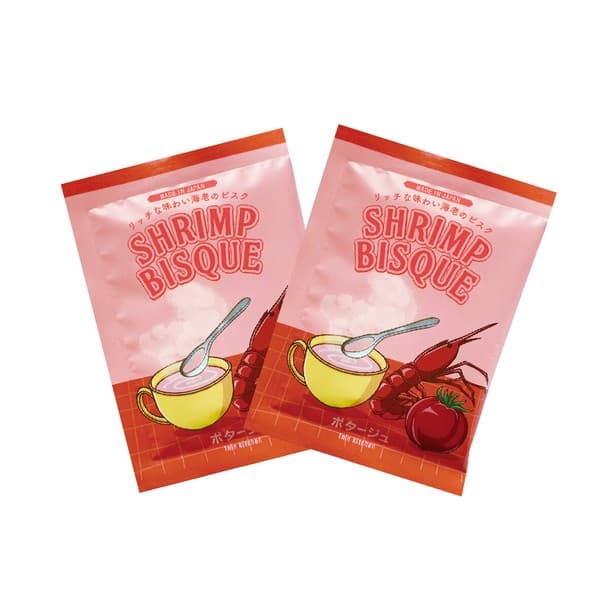 濃鬱鮮蝦濃湯 即沖湯包禮袋