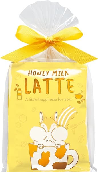 動物圖案即沖蜂蜜牛奶拿鐵禮袋