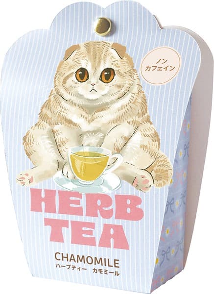 蘇格蘭摺耳貓洋甘菊三角茶包禮袋