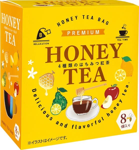 蜂蜜紅茶三角茶包四味禮品套裝