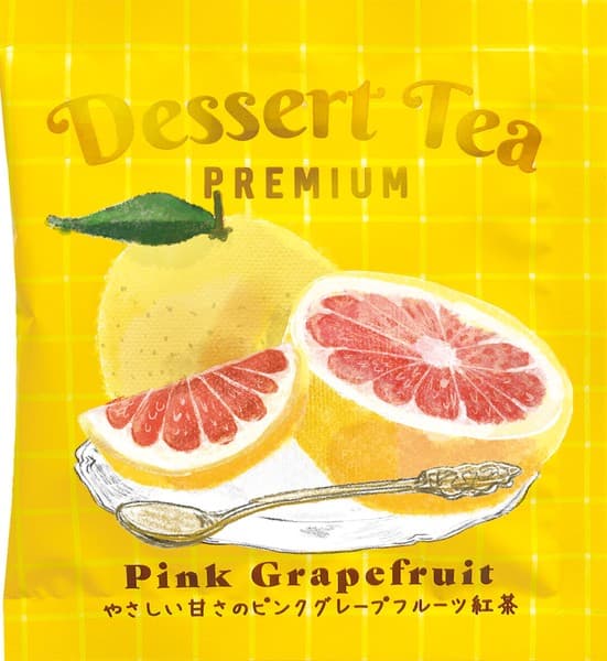 西柚甜品茶三角茶包