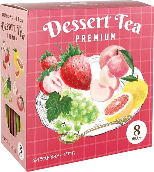 甜品風味三角茶包綜合禮品套裝 四款果香紅茶