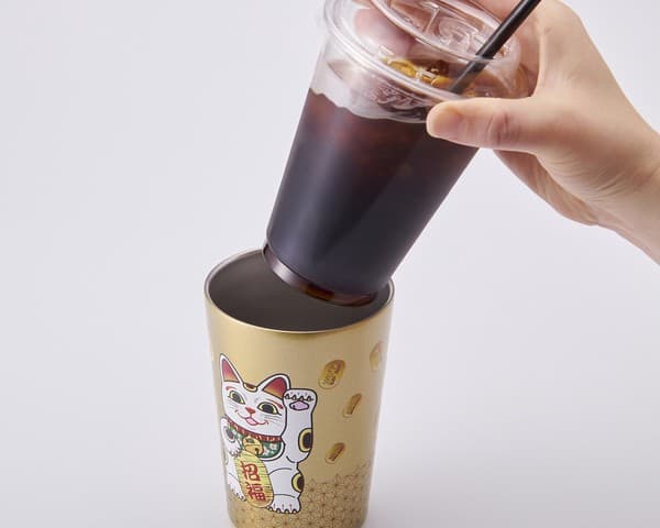 ReachWill 日本傳統文化不鏽鋼保溫杯 460ml 大浪